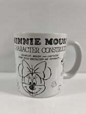 Disney Parks Minnie Mouse Character Construction Coffee Mug picture