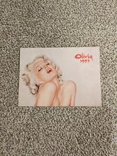 1993 Olivia Calendar - Landmark Ozone Production - 11x17 - Erotic Art Calendar picture