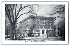 Elyria Ohio OH Postcard YMCA Building Exterior Classic Cars Street 1940 Unposted picture