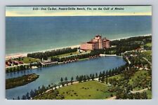 Pass A Grille FL-Florida, Aerial Don Ce-Sar, Antique, Vintage Postcard picture
