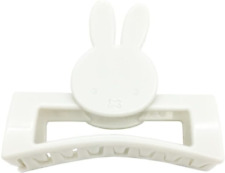 New Japan Miffy Rabbit LARGE Ivory White Cute Hair Claw Clip Mascot Accessoy picture