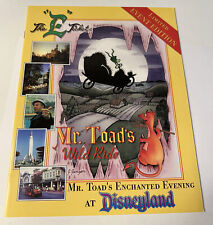 E-Ticket Disneyland Magazine Limited Event Edition Mr. Toad's Wild Ride Mint picture