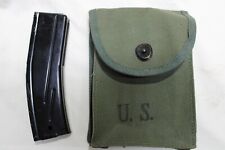 Military M1 .30 Carbine RIFLE OD Canvas Mag Magazine Pouch Magazines picture