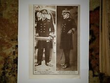 Admiral Sir Hedworth Meux Admiral E.C. Troubridge 1914 WW1 World War1 Picture picture