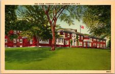I.B.M. Country Club Johnson City NY Postcard picture