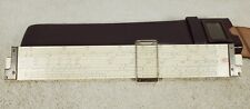 Vtg Frederick Post Versalog Hemmi Bamboo Slide Rule 1460 With Leather Case Japan picture