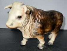 Vintage 1950s Breyer?  Walking Horned Hereford Bull USA #71 Unmarked Rare picture