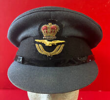 ROYAL AIR FORCE OFFICER’S VISOR CAP- LONDON MAKER picture
