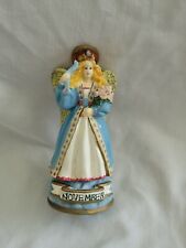 1995 Chadwick Miller Angel Of The Month Figurine November Christian Bless 5.25