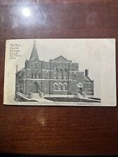Vintage The New Central Christian Church, New Albany Ind. Postcard 1907 picture