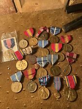 Us Medal Lot Of 18 WW2- picture
