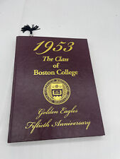 Boston College 1953 Yearbook Golden Eagles 50th rare Anniversary 2003 picture
