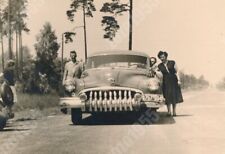 Buick Old-Timer Car Automobile Driver People VTG PHOTO ORG picture