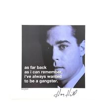 Henry Hill Signed Goodfellas Limited Edition Poster Print JSA COA Mobster Mob 🔥 picture