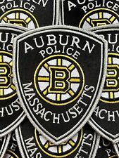 Auburn Massachusetts Police Department Bruins Patch picture