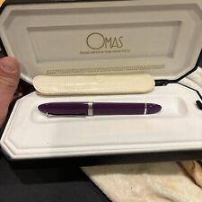 Omas Purple 360 Rollerball Pen Read Description picture