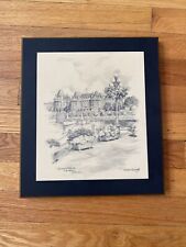 Wood Wall Plaque THE EMPRESS HOTEL AND INNER HARBOUR VICTORIA BC Print 11X12” picture