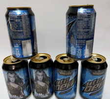6 Pack of Empty Mountain Dew World Of Warcraft Cans picture