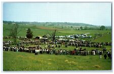c1960's The Judges Stand Famed Gold Cup Races Warrenton VA Unposted Postcard picture