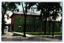 c1905s Silas Bronson's Public Library Waterbury Connecticut CT Unposted Postcard picture