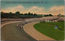 INDY 500 Indianapolis Motor Speedway Postcard 