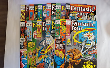 Fantastic Four #97 through 111 Marvel Comics 1970 12 books ave 6.5 range 4.0/9.0 picture