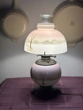 Antique E. M. & Co Apollo Duplex Oil Lamp Converted to Electric made 1880’s picture
