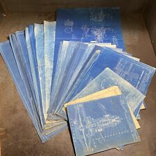 Antique Industrial Blueprints And Schematics For Industrial Applications A picture