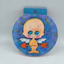 Vintage 70s Paula's Purse Pads Notepad Baby Cupid Big Eyes 1972 picture