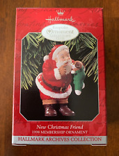 1998 Hallmark KOC Ornament ~ NEW CHRISTMAS FRIEND  ~ NEW picture