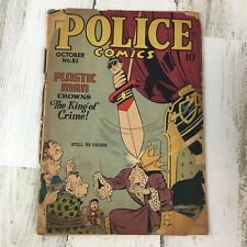 Police Comics #83 Golden Age Plastic Man Vtg Quality 1948 picture