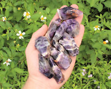 Rough Chevron Amethyst Crystals: Choose How Many (Banded Amethyst 'A' Grade) picture