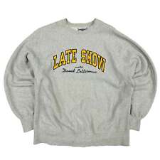 Vintage  Late Show With David Letterman Graphic Sweatshirt - 2XL picture