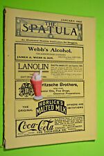 January 1905 The Spatula Magazine An Illustrated Monthly Publication Druggist  picture