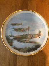 RARE Ace Fighters Supermarine Spitfire VB 1941 Collectors China Plate picture