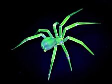 Uranium Vaseline Layered On Purple Glass Spider In Stock Now picture