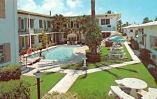 Hollywood, FL Florida FLORIDA APTS MOTEL Pool~Bathing Beauties ROADSIDE Postcard picture