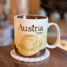 Austria | Bavarian Tyrolean Alpine Hat | Starbucks 16 oz Coffee Tea Cup Mug picture