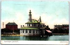 Postcard - Lake Pavilion - Copenhagen, Denmark picture