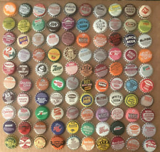 Vintage to Collectible Lot of 100 Bottle Caps, Soda, Juice, Etc. NOS picture