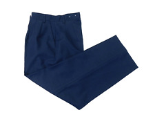 US Air Force Pants Womens 14 Short x 27 Blue Polyester Dress Slacks Uniform USAF picture