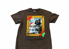 Darth Vader Star Wars T Shirt Merry Christmas Sithmus Portrait Stormtrooper Sith picture