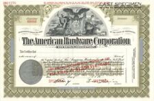 American Hardware Corporation - Specimen Stock Certificate - Specimen Stocks & B picture