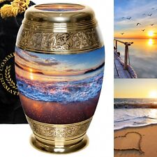 Hawaii Sunset Cremation Urn, Cremation Urns for Adult Human, Urn for Human Ashes picture