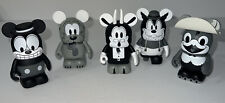 DISNEY  Vinylmation Classics Collection Peg-Leg Pete, Mickey Mouse Lot Of 5 picture