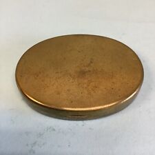 18thC. Brass Oval Snuff Box 3 1/4” picture