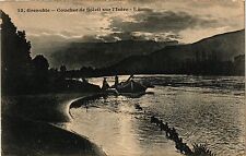 CPA Grenoble Sunset sur l'Isere (382484) picture