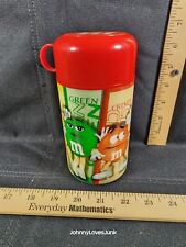 Vintage M&M's Candy Soup Can-tainer Thermos New Never Used  picture