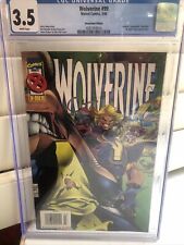 Wolverine #99 CGC Graded 3.5 Marvel 1996 Adam Kubert White Pages Comic Book. picture