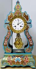 Antique French Empire Breguet A Paris Ornate Boulle Portico Regulator Clock picture
